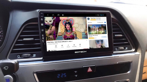 Màn hình DVD Android xe Hyundai Sonata 2015 - 2020 | Gotech GT8 Max